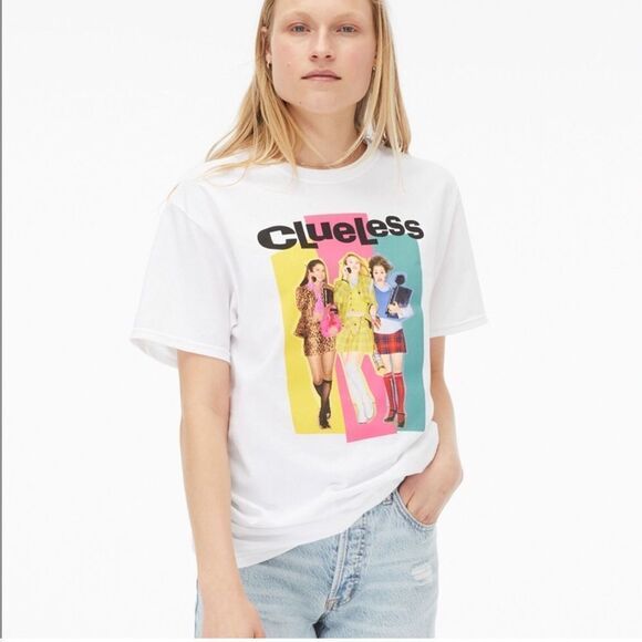 Junk Food Y2K 90s Clueless Graphic T-Shirt - Picture 1 of 5